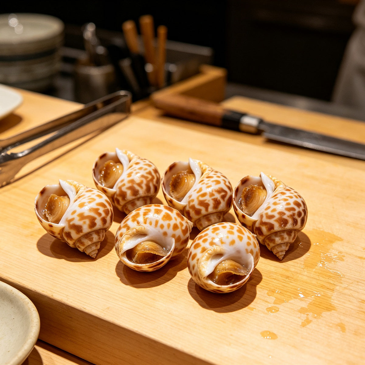 Whole Sea Snails In Shell